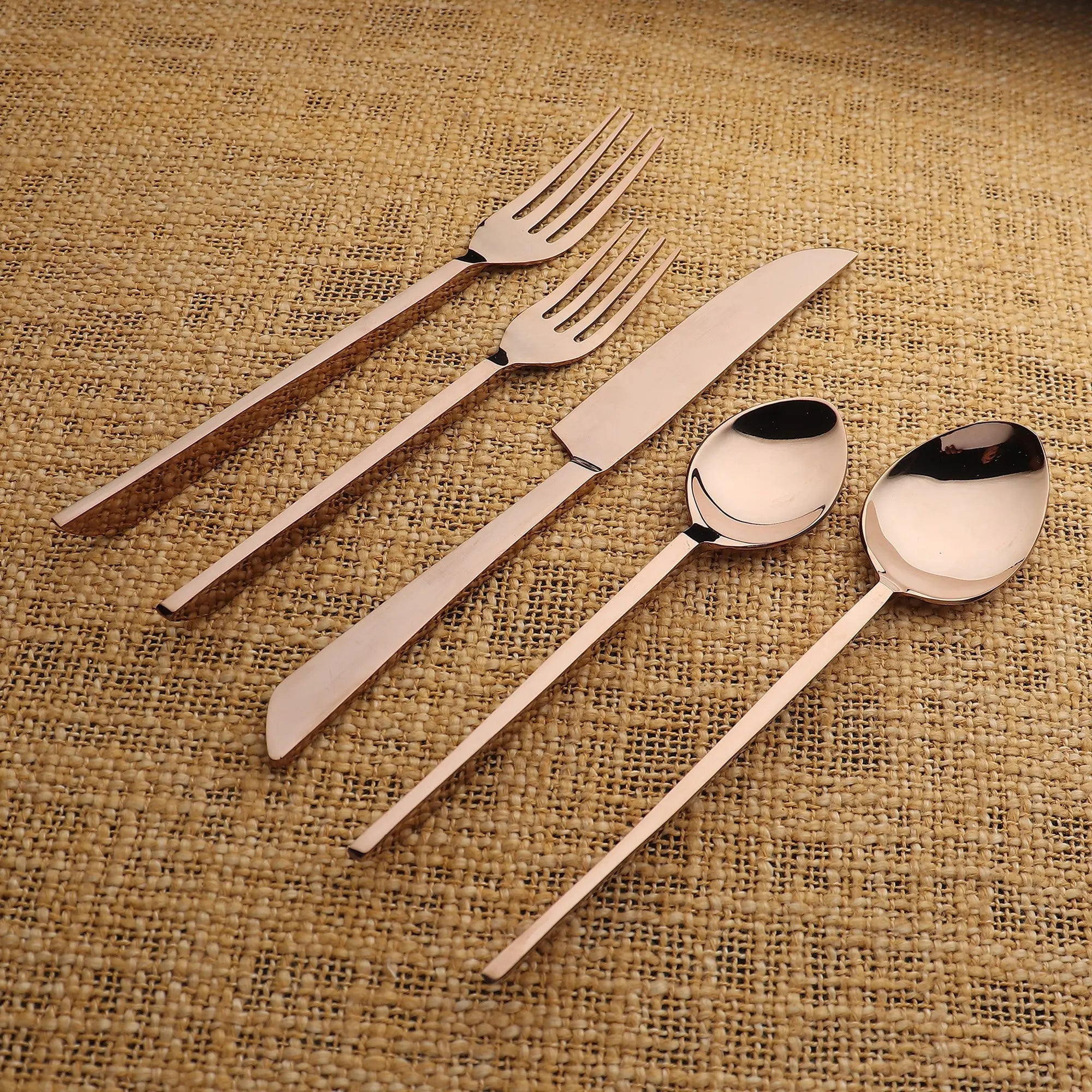 Fairfax PVD 5 Pc. Flatware Set