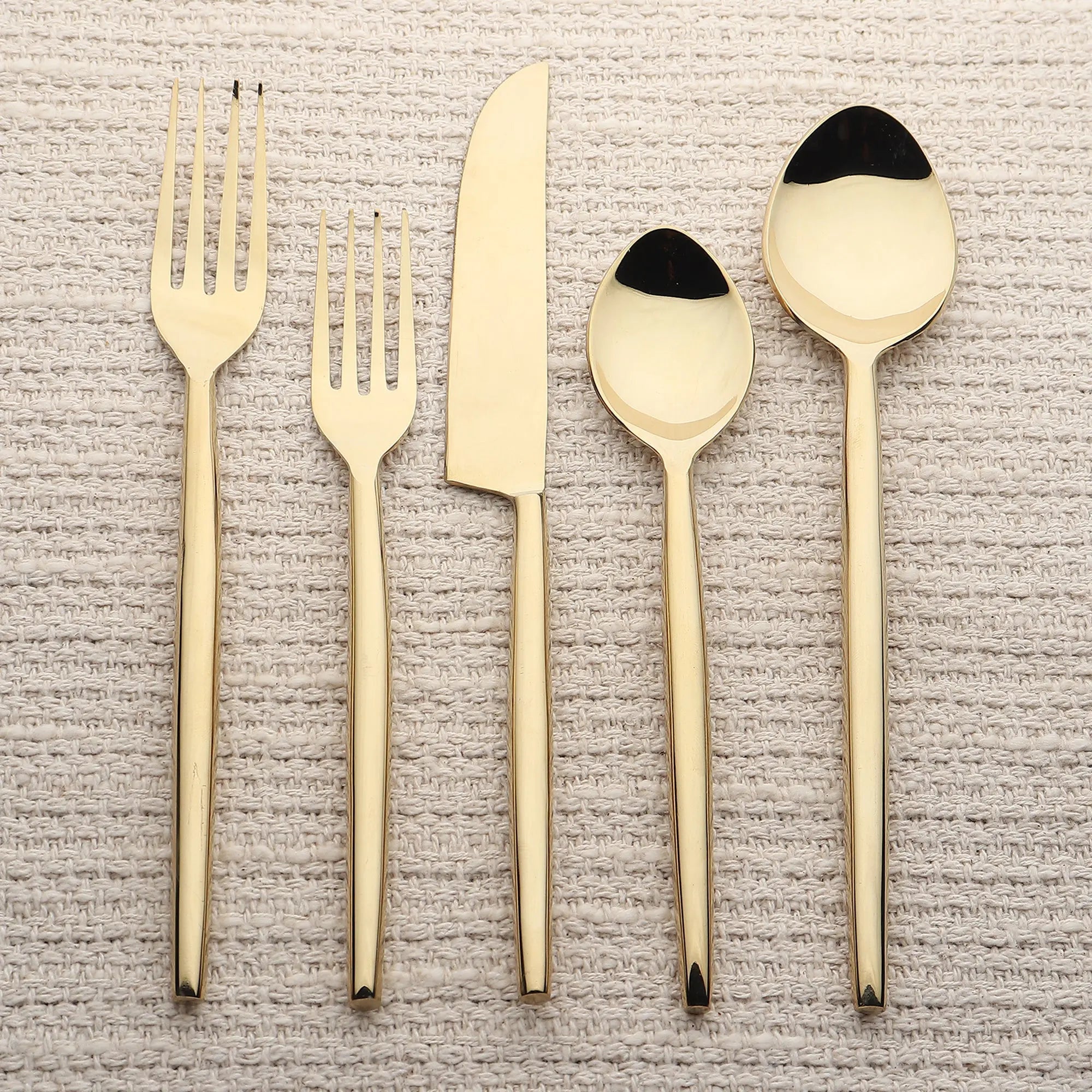 Brio PVD 5 Pc. Flatware Set