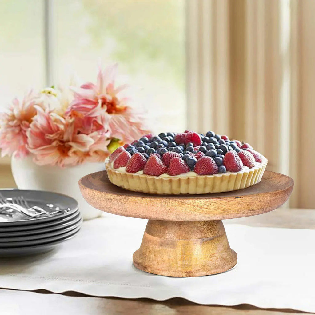 Brielle Mango Wood Cake Stand